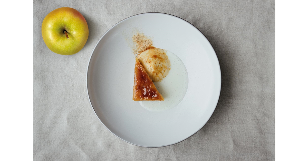 Apple mille-feuille with kefir and zabaglione | Marlene®