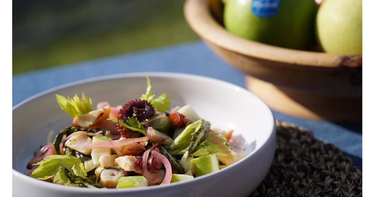 Octopus and apple salad | Marlene®