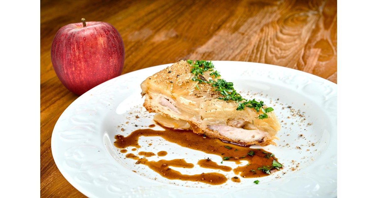 Duck confit tarte tatin, | Marlene®