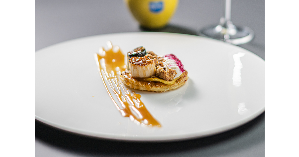Leek and Golden Delicious apple tatin with miso caramel | Marlene®