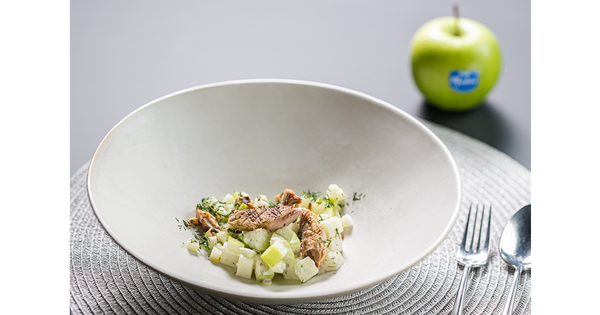 Geräucherte Makrele mit Granny Smith | Marlene® Geräucherte Makrele mit Granny Smith | Marlene®